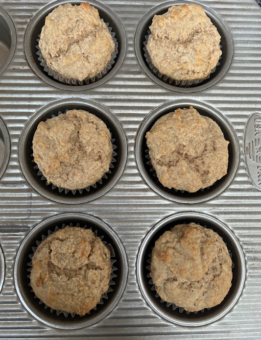 Muffins with Shine Buttermilk Pancake Mix