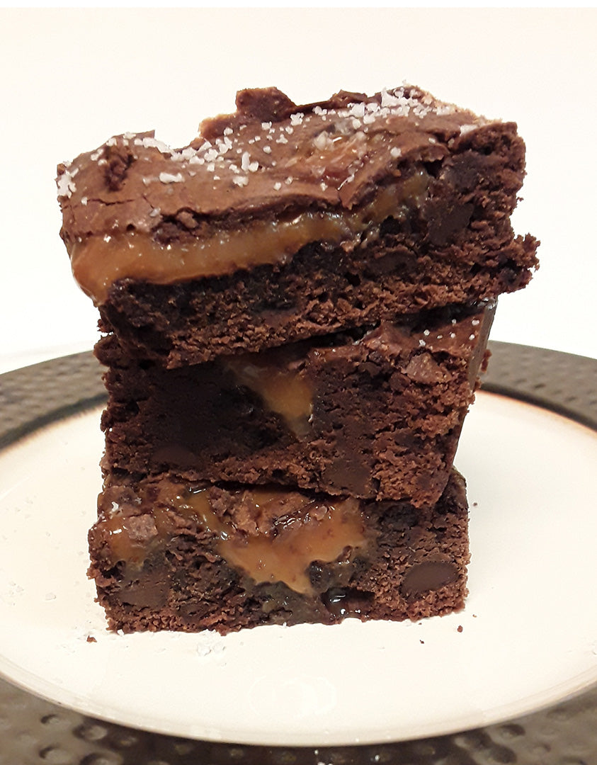 Salted Caramel Brownies – 2 ways!