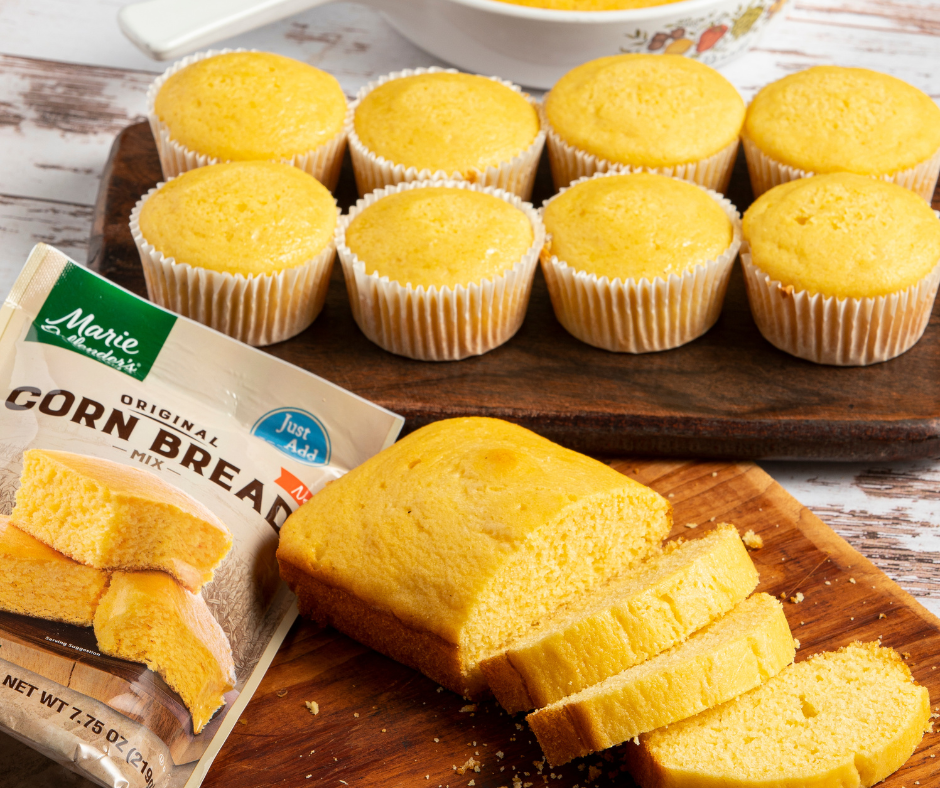 Original Corn Bread Mix 16 oz Custom Bakehouse