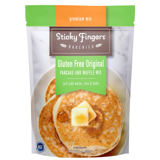 Sticky Fingers Bakeries Gluten-Free Original Pancake & Waffle Mix