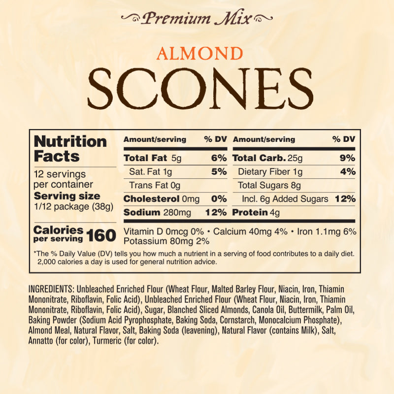 Sticky Fingers Bakeries Almond Scone